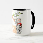 Schattigee en kleurrijke Pit Bull Mok (Voorkant rechts)