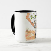 Schattigee en kleurrijke Pit Bull Mok (Voorkant links)