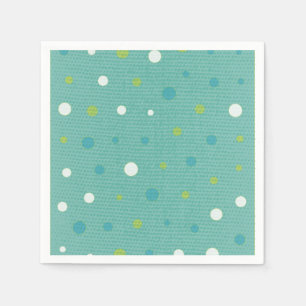 Schattigee en kleurrijke Polka Dots Papier Goed Servetten