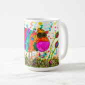 Schattigee en kleurrijke schapen Mok (Voorkant rechts)