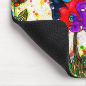 Schattigee en kleurrijke schapenmuizenpad muismat (Hoek)