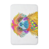 Schattigee en kleurrijke Shih Tzu badmat (Voorkant Verticaal)