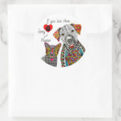 Schattigee en kleurrijke Spay en Neuter Sticker (Tas)