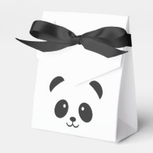 Schattigee en knuffelige Panda Favor Box