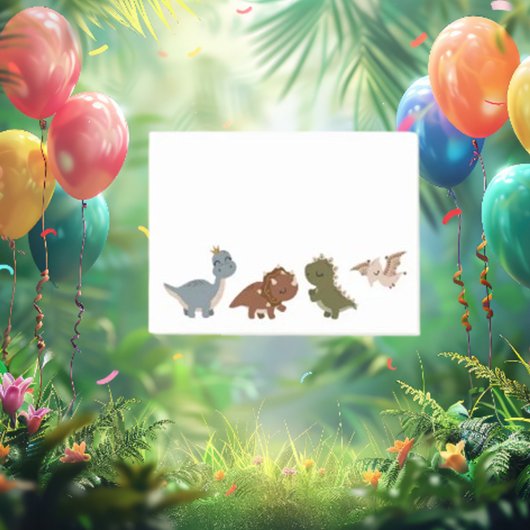 Schattigee en moderne Boho Dinosaurussen Post-it® Notes