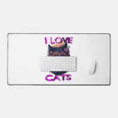 Schattigee en mooie Cat S5 Bureaumat (Keyboard & Muis)