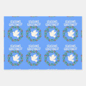 Schattigee en ondeugende baby rendieren inpakpapier vel (Voorkant 2)