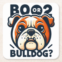 Schattigee en ondeugende Bulldog: Pop Art Hallowee