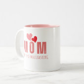 Schattigee en oprechte Moederdag Coffee Mok (Voorkant links)