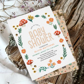 Schattigee en rustieke meisjes Forest Woodland Bab Kaart