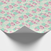 Schattigee en Schattige Axolotl Cadeaupapier (Hoek)
