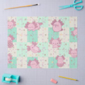 Schattigee en Schattige Axolotl Tissuepapier (Craft)