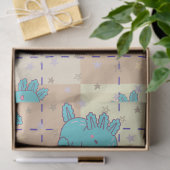 Schattigee en Schattige Axolotl Tissuepapier (Geschenk)