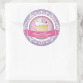 Schattigee en Speelse Cupcake Box Stickers (Tas)