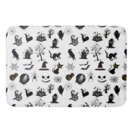 Schattigee en spookachtige Halloween Badmat