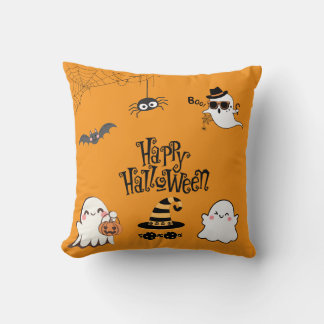 Schattigee en spookachtige Halloween Kussen