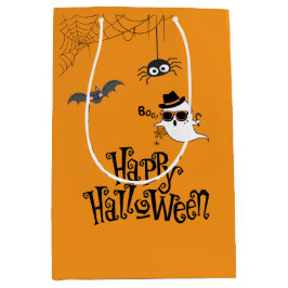 Schattigee en spookachtige Halloween Medium Cadeauzakje