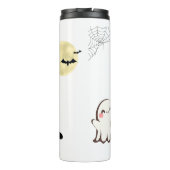 Schattigee en spookachtige Halloween Thermosbeker (Achterkant)