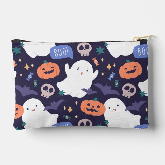 Schattigee en Spooky Halloween Accessoire Pouch Etui (Achterkant)