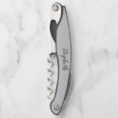 Schattigee en trendy polka dots kurkentrekker (Voorkant)