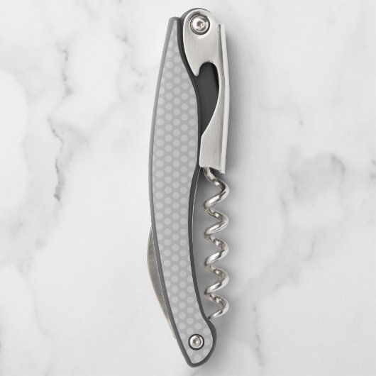 Schattigee en trendy polka dots kurkentrekker (Achterkant)