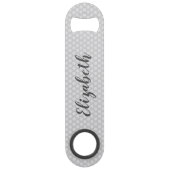 Schattigee en trendy Polka dots Speed Flessenopener (Voorkant)