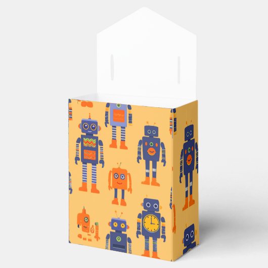 Schattigee en unieke robots geven de voorkeur aan bedankdoosjes (Geopend)