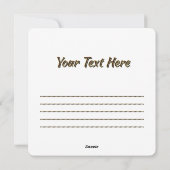 Schattigee en vrolijke vogels tussen de voorjaarsb feestdagenkaart (Achterkant)