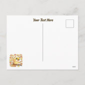 Schattigee en vrolijke vogels tussen de voorjaarsb feestdagenkaart (Achterkant)