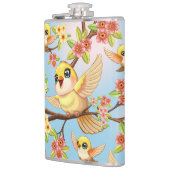 Schattigee en vrolijke vogels tussen de voorjaarsb heupfles (Links)