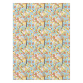 Schattigee en vrolijke vogels tussen de voorjaarsb tafelkleed (Voorkant)