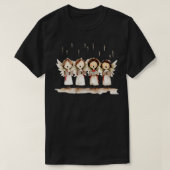 Schattigee engelen zingen 3 t-shirt (Design voorkant)