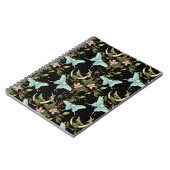 Schattigee etherische hekserige mottenmaan Notitie Notitieboek (Linkerzijde)