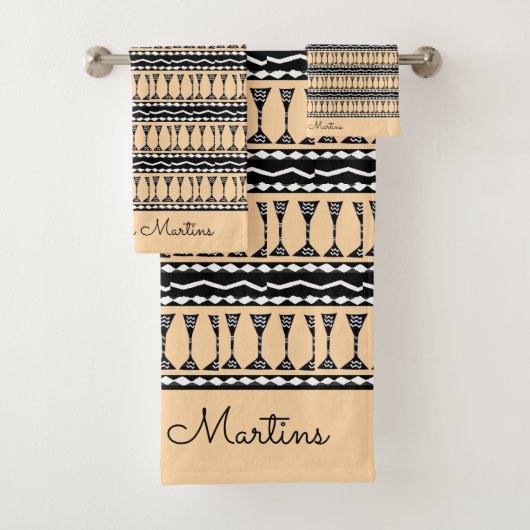 Schattigee etnische, Afrikaanse kunst, traditionee Bad Handdoek (Insitu)