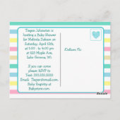 Schattigee Etnische Tweelingen Uitnodigingen voor  (Achterkant)