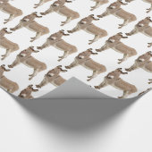 Schattigee ezel burro foto cadeaupapier (Hoek)