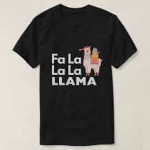 Schattigee FA LA LA LLAMA Kerst Shirt