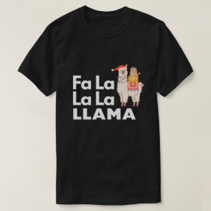 Schattigee FA LA LA LLAMA Kerst Shirt