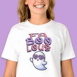 Schattigee FaBOOlous Halloween Ghost Shirt