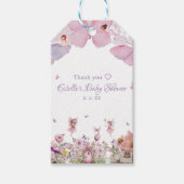 Schattigee Fairy Baby shower Gift Label Cadeaulabel (Voorkant)