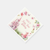Schattigee Fairy Eerste Wildflower Verjaardag Servet (Hoek)