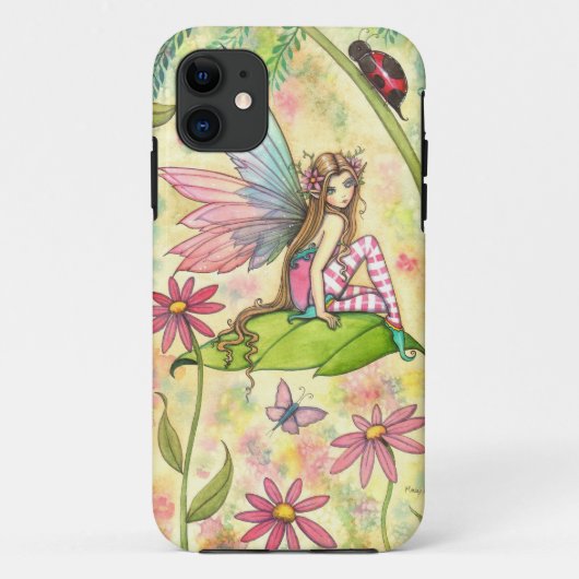 Schattigee Fairy en Ladybug Fantasy Art Case-Mate iPhone Case (Achterkant)
