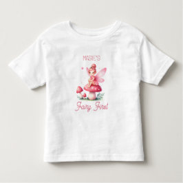 Schattigee "Fairy First" Eerste Verjaardagsmijlpaa Kinder Shirts