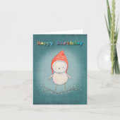 Schattigee Fairy Little Bird Pixy Pet Regenboog Ve Kaart (Voorkant)
