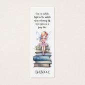 Schattigee Fairy Quote Boeken Mini Bladwijzer Mini Visitekaartjes