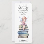 Schattigee Fairy Quote Books Bladwijzer (Voorkant)