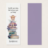 Schattigee Fairy Quote Books Bladwijzer Mini Visitekaartjes (Voorkant /achterkant)
