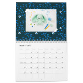 Schattigee familie. Creatief haken Kalender (Mar 2027)
