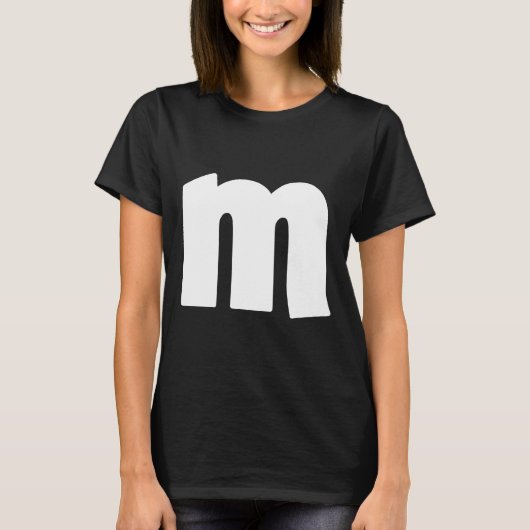 Schattigee familie Halloween Team Kostuum Matching T-shirt (Voorkant)