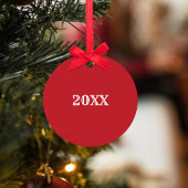 Schattigee Familie Kerst Keepsake Custom Metalen Ornament